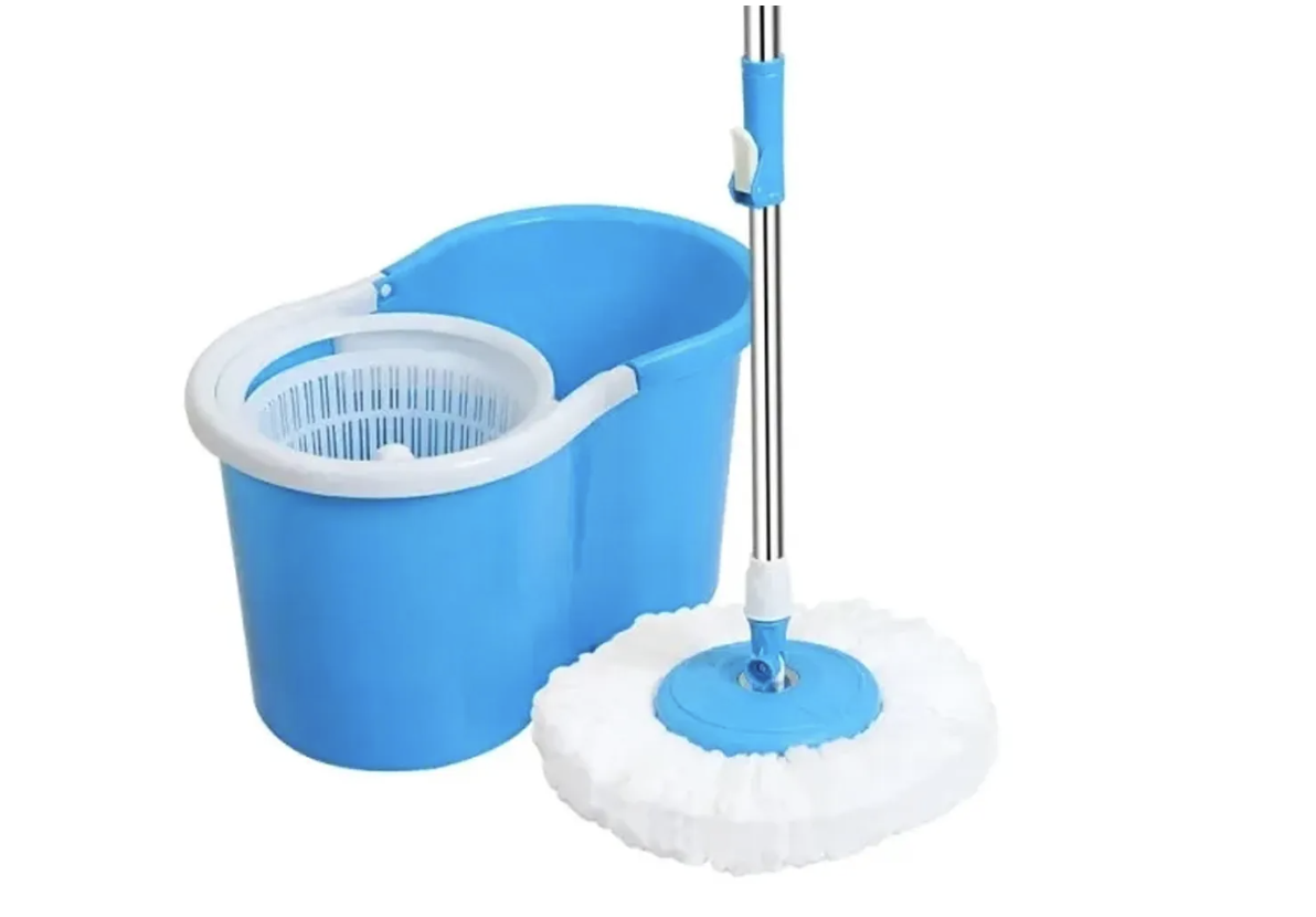 Vista 2 de TRAPERO GIRATORIO ESCURRIDOR - COLOR: NEGRO